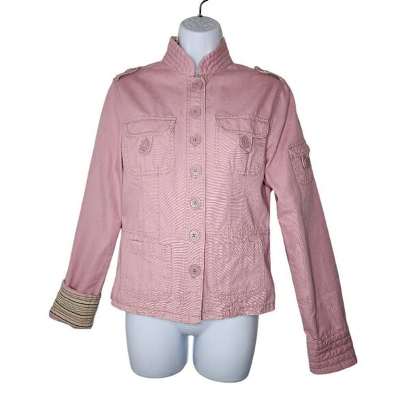 Periscope Women Jackets, Pink Utility Jacket, Sz M - Picture 2 of 9